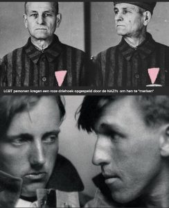 Tentoonstelling over de vervolging van holebi's, gay, transgenders, LGBT door nazi Duitsland